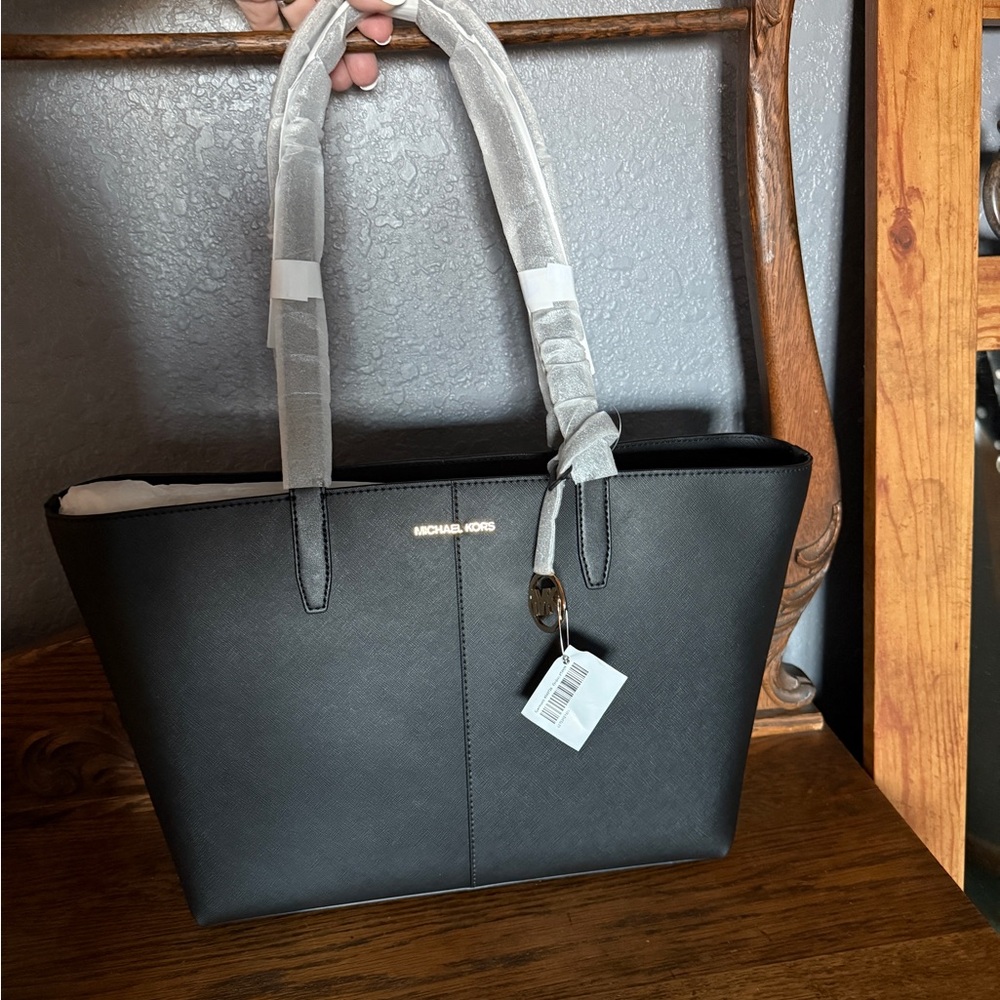 Michael Kors Black Tote Bag
